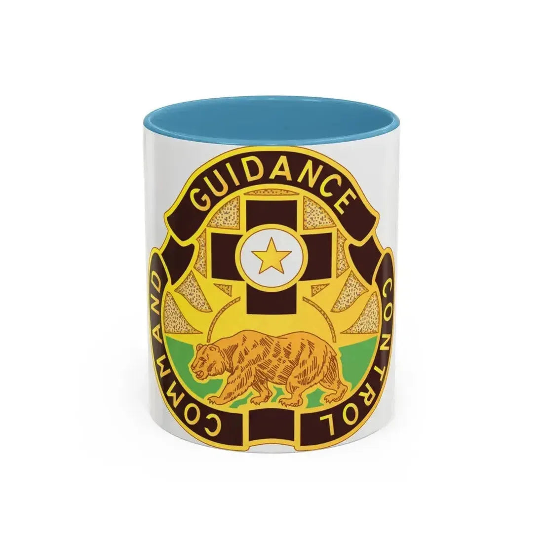 175 Medical Brigade 2 (U.S. Army) Accent Coffee Mug 11oz Light Blue - Go Mug Yourself