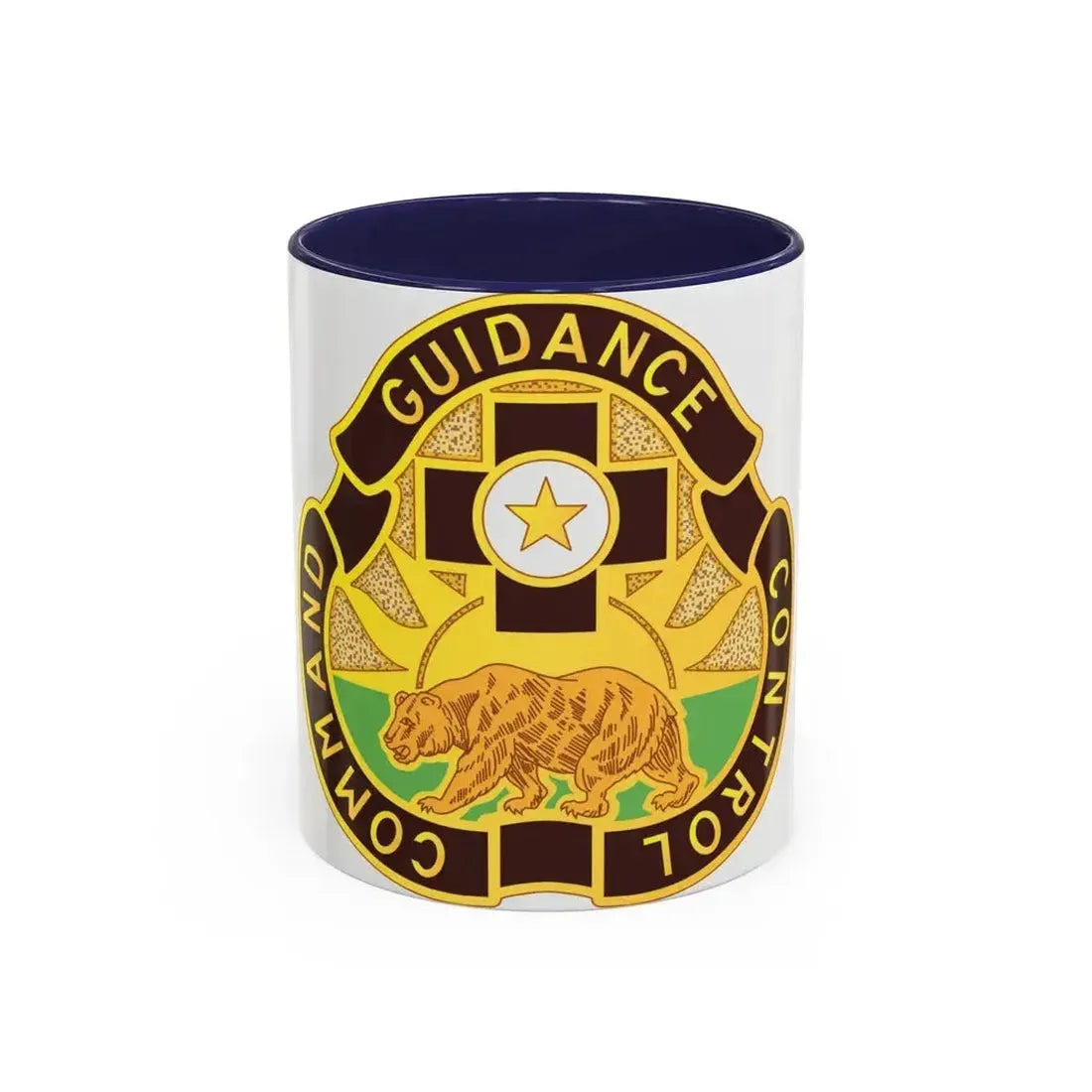 175 Medical Brigade 2 (U.S. Army) Accent Coffee Mug 11oz Navy - Go Mug Yourself
