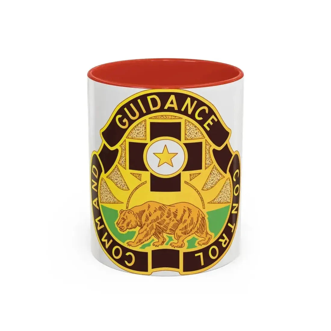 175 Medical Brigade 2 (U.S. Army) Accent Coffee Mug 11oz Red - Go Mug Yourself