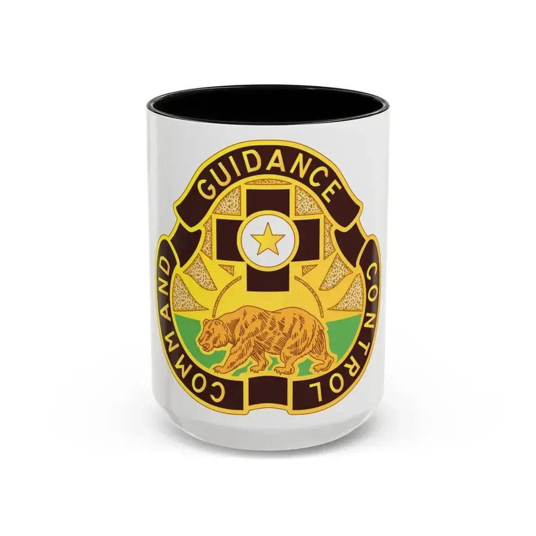 175 Medical Brigade 2 (U.S. Army) Accent Coffee Mug 15oz Black - Go Mug Yourself