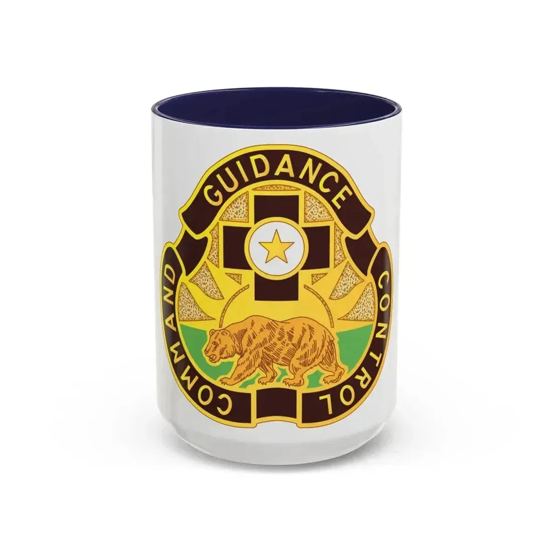 175 Medical Brigade 2 (U.S. Army) Accent Coffee Mug 15oz Navy - Go Mug Yourself