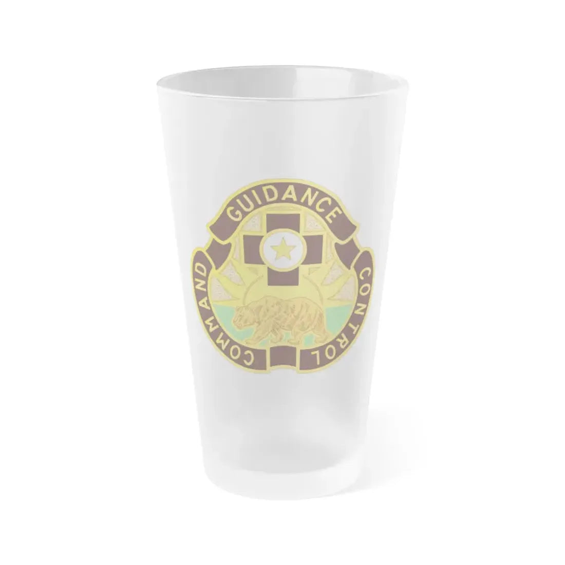 175 Medical Brigade 2 (U.S. Army) Frosted Pint Glass 16oz Default Title - Go Mug Yourself