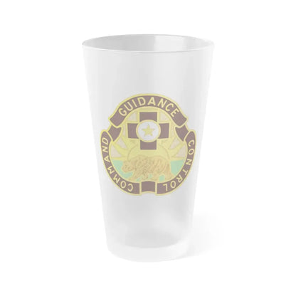 175 Medical Brigade 2 (U.S. Army) Frosted Pint Glass 16oz Default Title - Go Mug Yourself