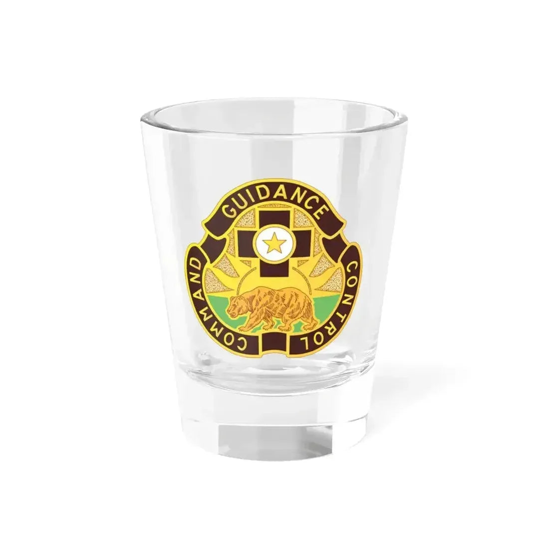 175 Medical Brigade 2 (U.S. Army) Shot Glass 1.5oz 1.5oz - Go Mug Yourself