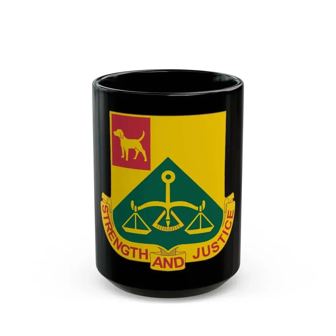 175 Military Police Battalion (U.S. Army) Black Coffee Mug 15oz - Go Mug Yourself