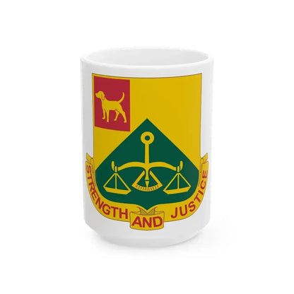 175 Military Police Battalion (U.S. Army) White Coffee Mug 15oz - Go Mug Yourself