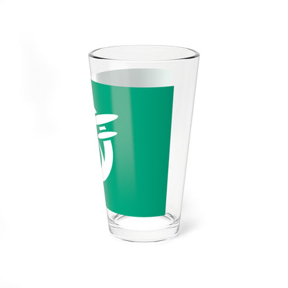 Flag of Maniwa Okayama (Japan) Pint Glass 16oz
