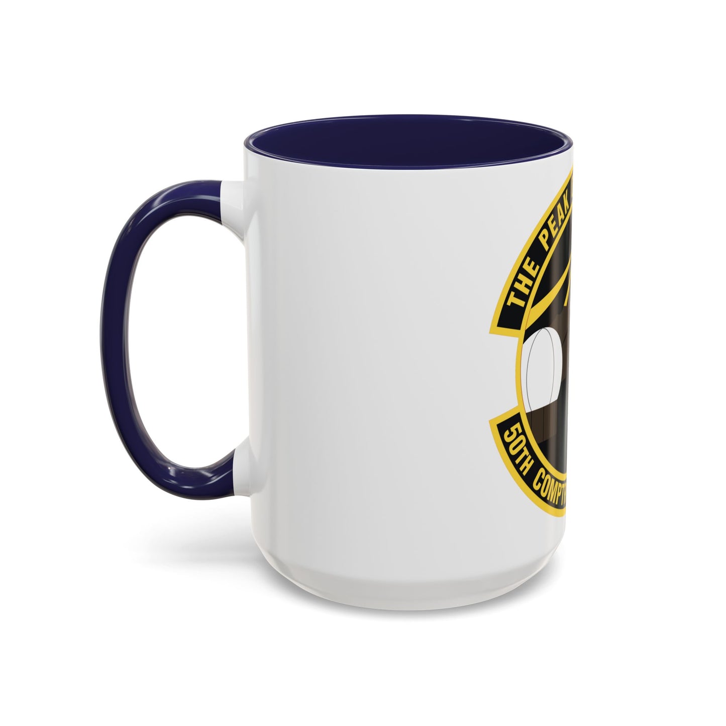 50th Comptroller Squadron (U.S. Air Force) Accent Coffee Mug