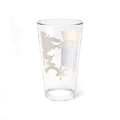 Ieper wapen (Belgium) (Coat of Arms) Pint Glass 16oz