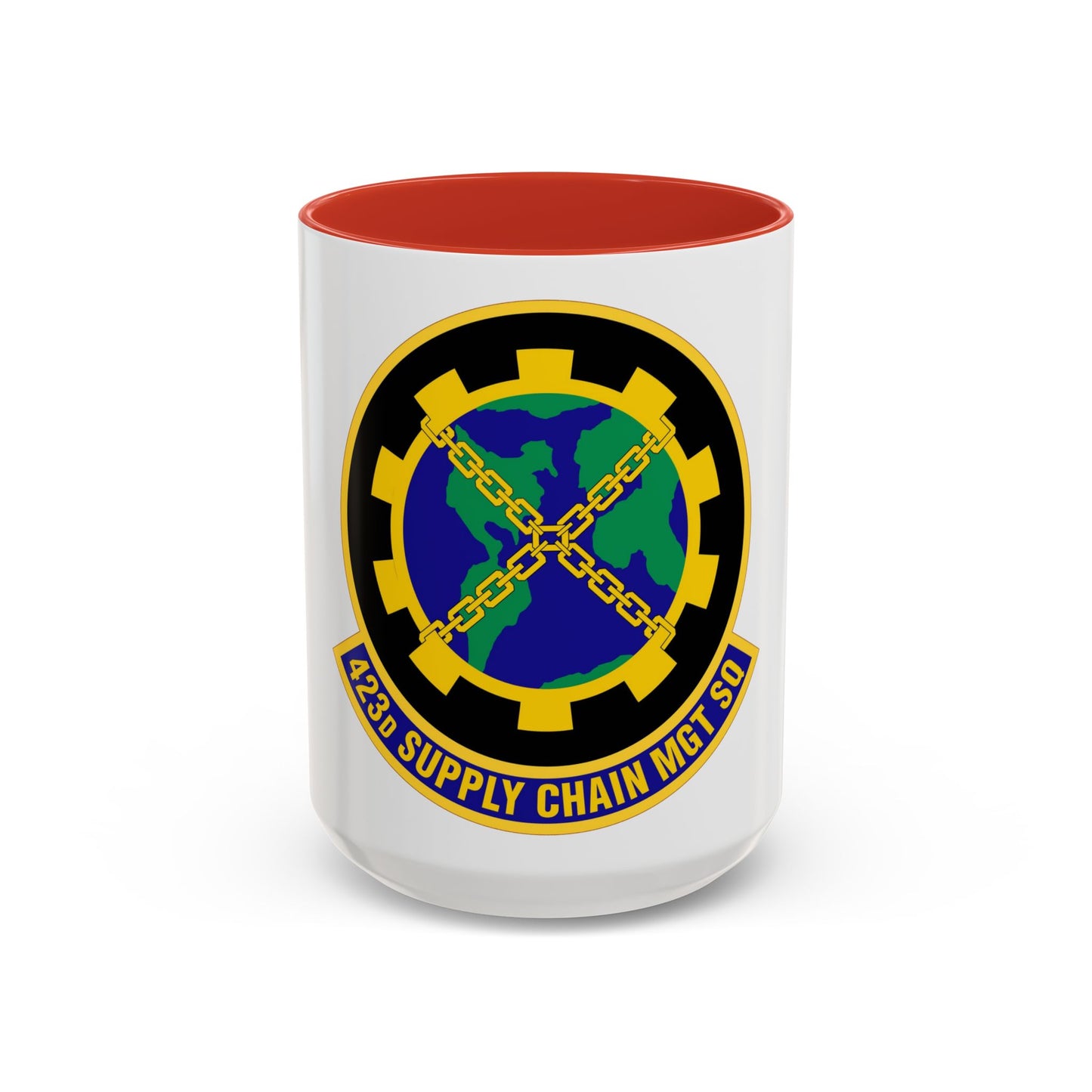 423d Supply Chain Management Squadron (U.S. Air Force) Accent Coffee Mug