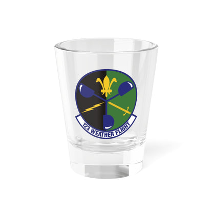 123d Weather Flight (U.S. Air Force) Shot Glass 1.5oz