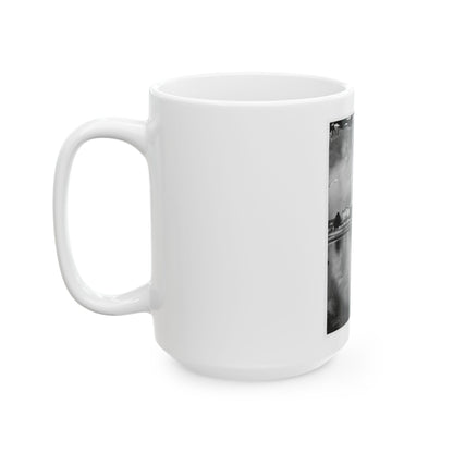 Beaufort, South Carolina. View Of Beaufort From The Waterfront. Fuller's House (U.S. Civil War) White Coffee Mug
