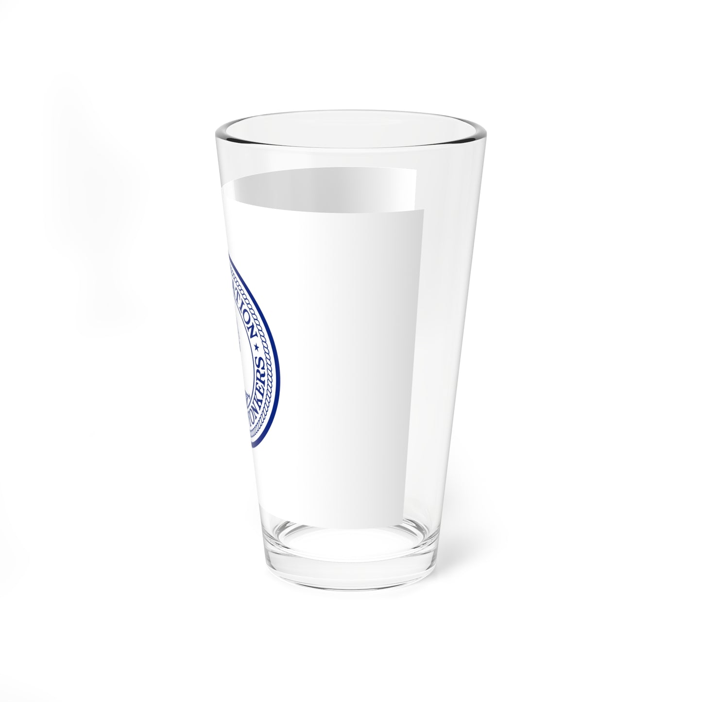 Flag of Yonkers, New York - Pint Glass 16oz