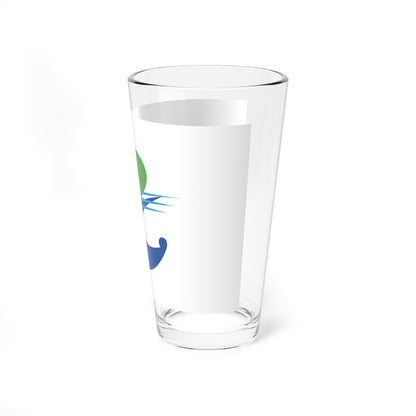 Flag of Sotogahama Aomori (Japan) Pint Glass 16oz