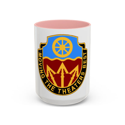 272 Transportation Battalion (U.S. Army) Accent Coffee Mug