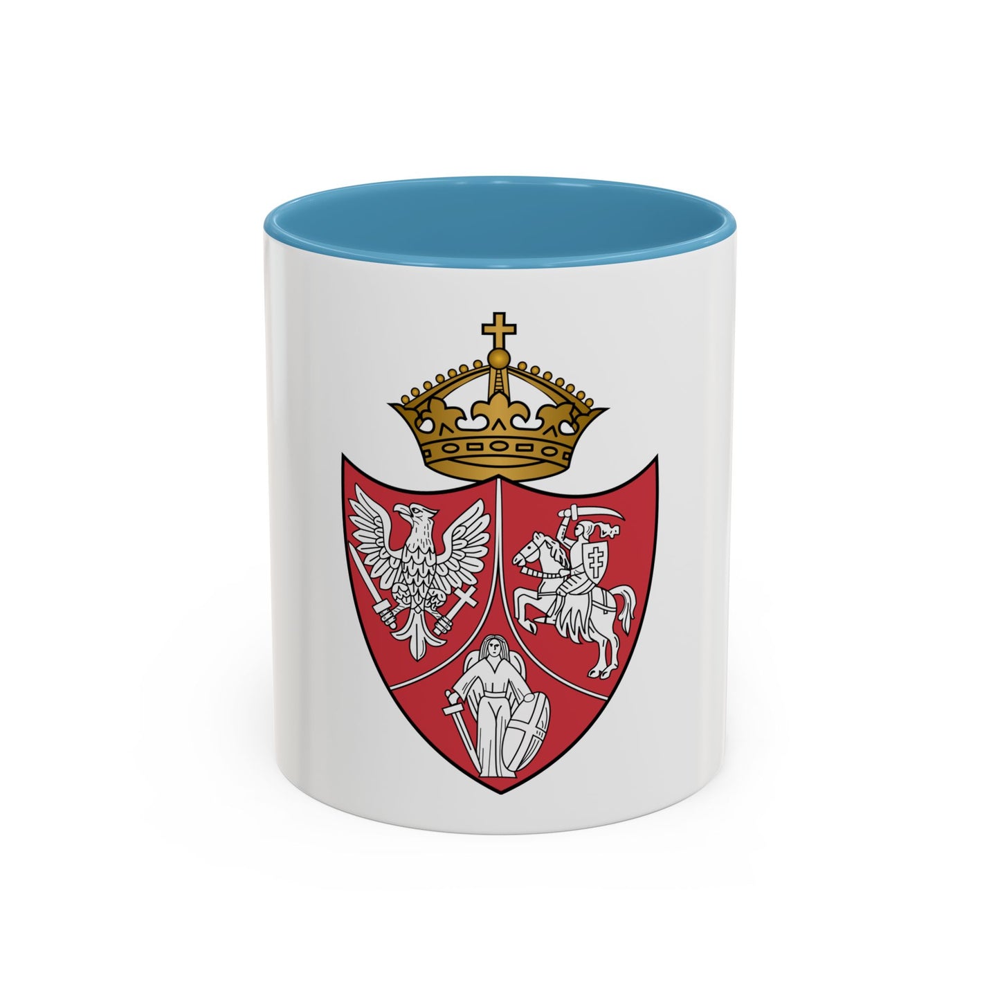 Coat of arms of the January Uprising - Accent Coffee Mug