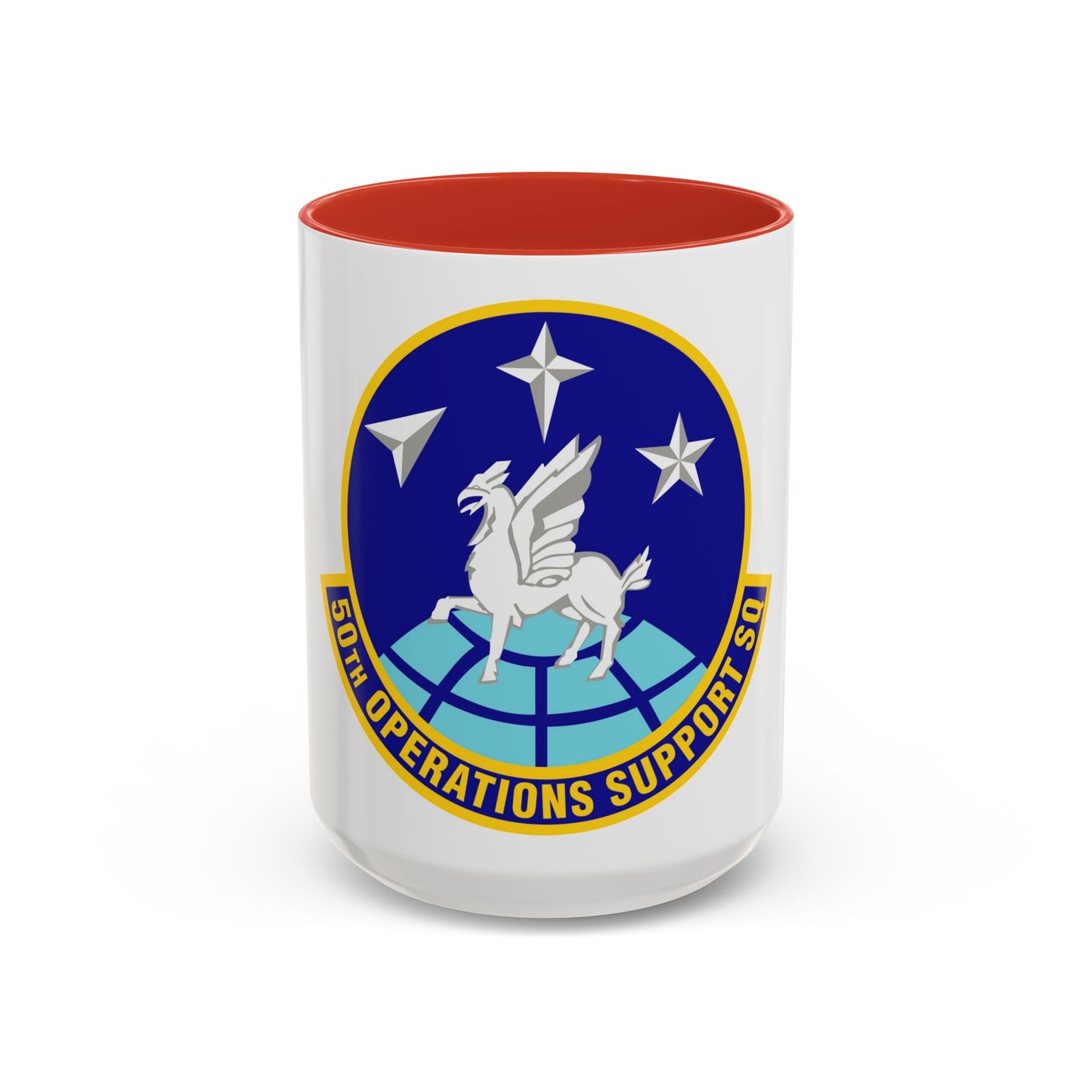 50th Operations Support Squadron (U.S. Air Force) Accent Coffee Mug