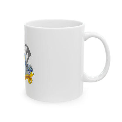 Coat of arms of Anguilla 1967-1980 - White Coffee Mug