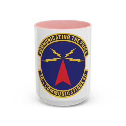 36th Communications Squadron (U.S. Air Force) Accent Coffee Mug