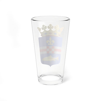 Coat of arms of Zwartewaterland (Netherlands) (Coat of Arms) Pint Glass 16oz