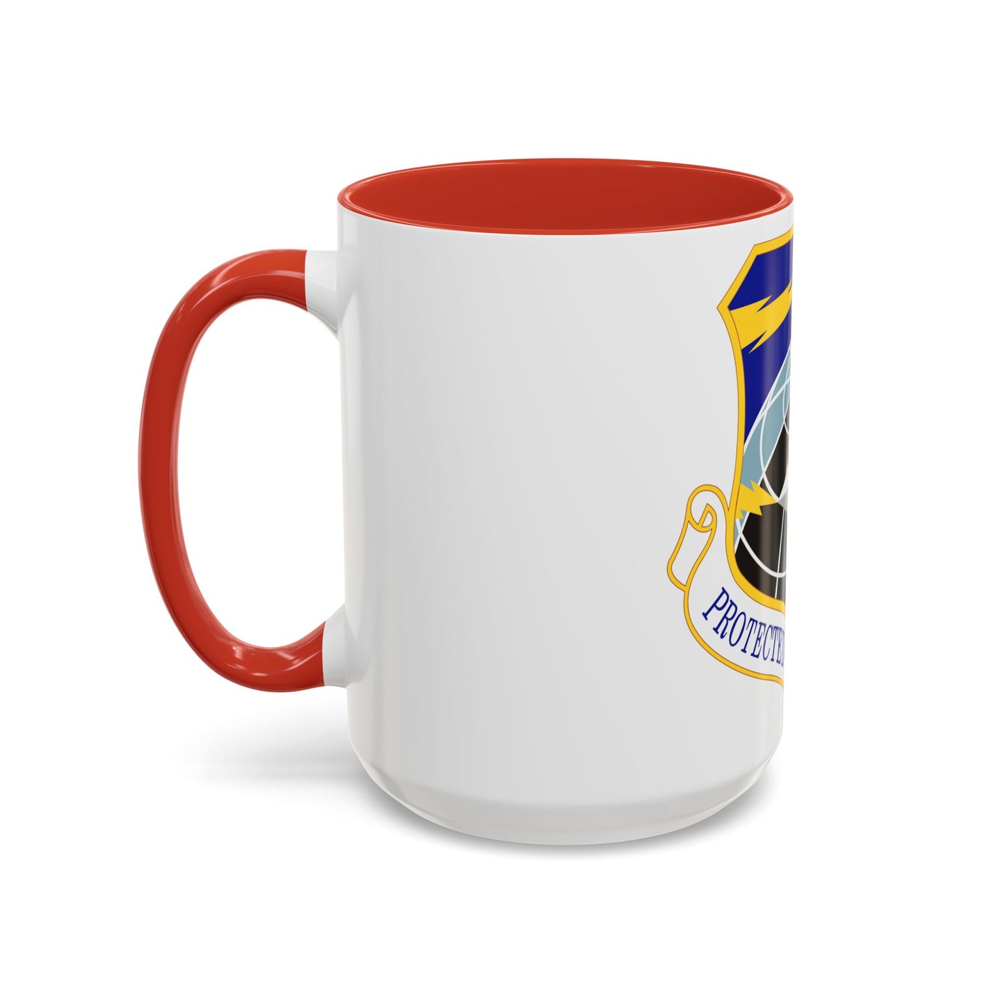 Protected SATCOM Group (U.S. Air Force) Accent Coffee Mug