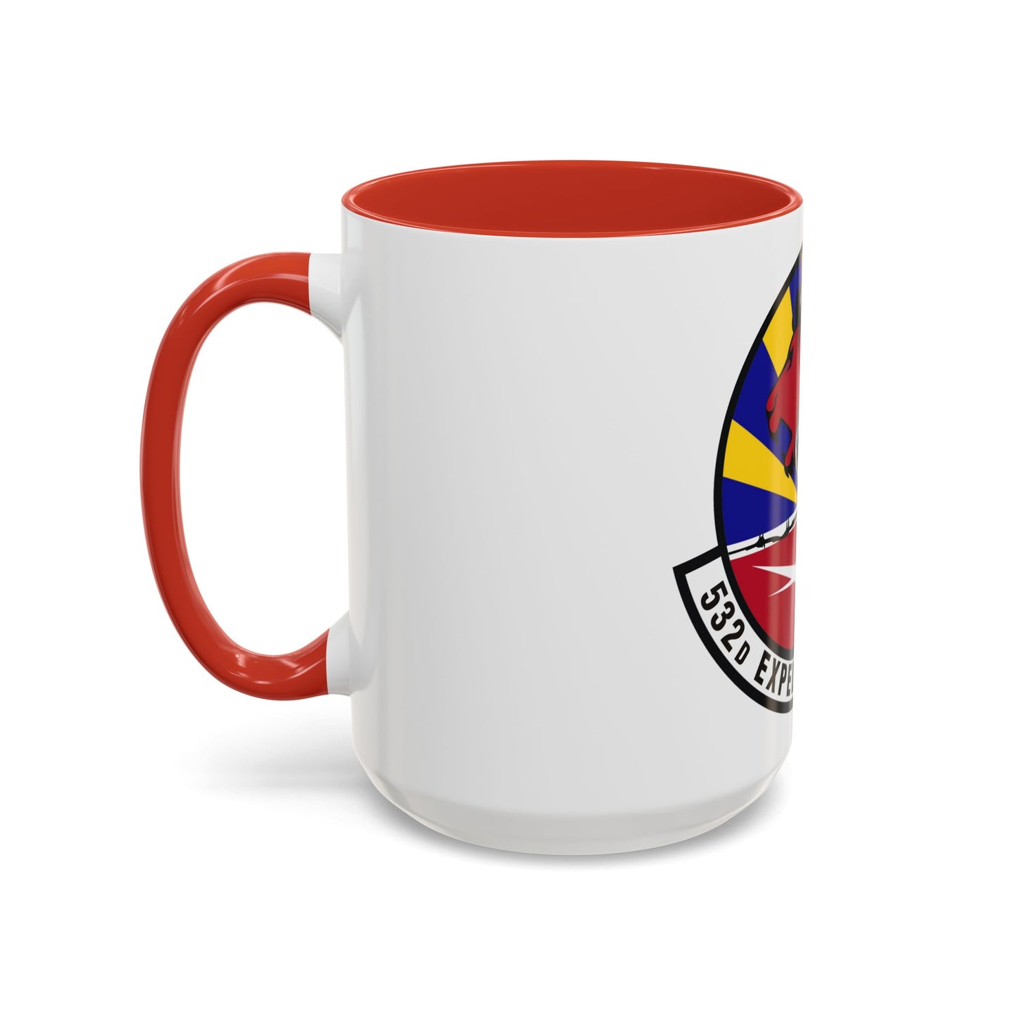 532d Expeditionary Security Forces Squadron (U.S. Air Force) Accent Coffee Mug