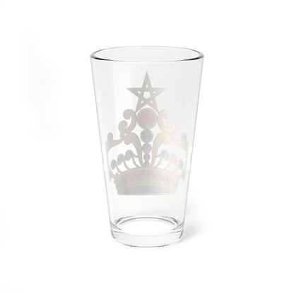 Crown of Morocco 1 (Morocco) (Coat of Arms) Pint Glass 16oz