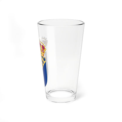 Utbetalningsmyndigheten vapen (Sweden) (Coat of Arms) Pint Glass 16oz