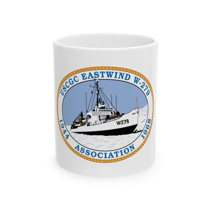 USCG Eastwind W 279 (U.S. Coast Guard) White Coffee Mug