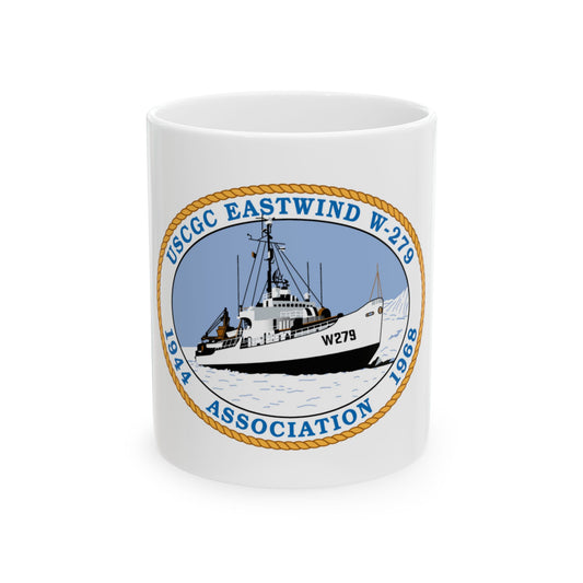 USCG Eastwind W 279 (U.S. Coast Guard) White Coffee Mug