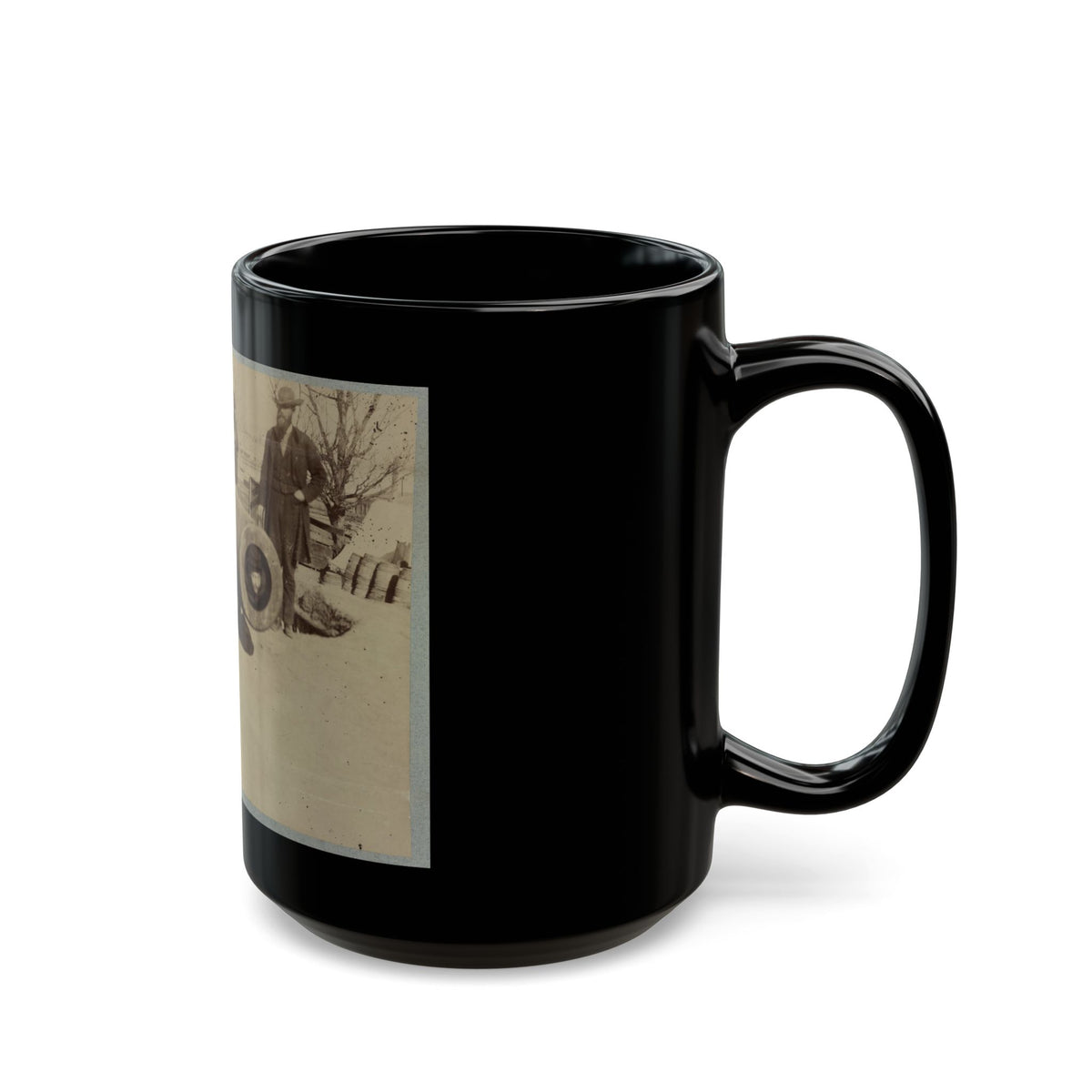 Battery Rodgers (U.S. Civil War) Black Coffee Mug
