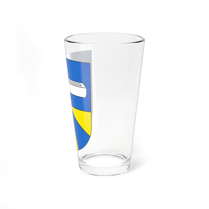 Seegräben-blazon (Switzerland) (Coat of Arms) Pint Glass 16oz