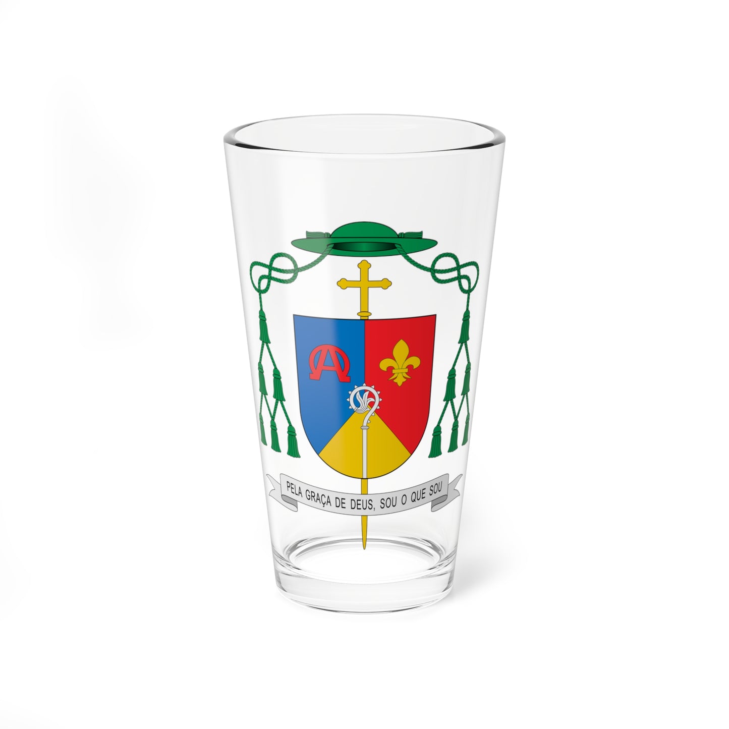 Escudo de Darley José Kummer (Spain) (Coat of Arms) Pint Glass 16oz