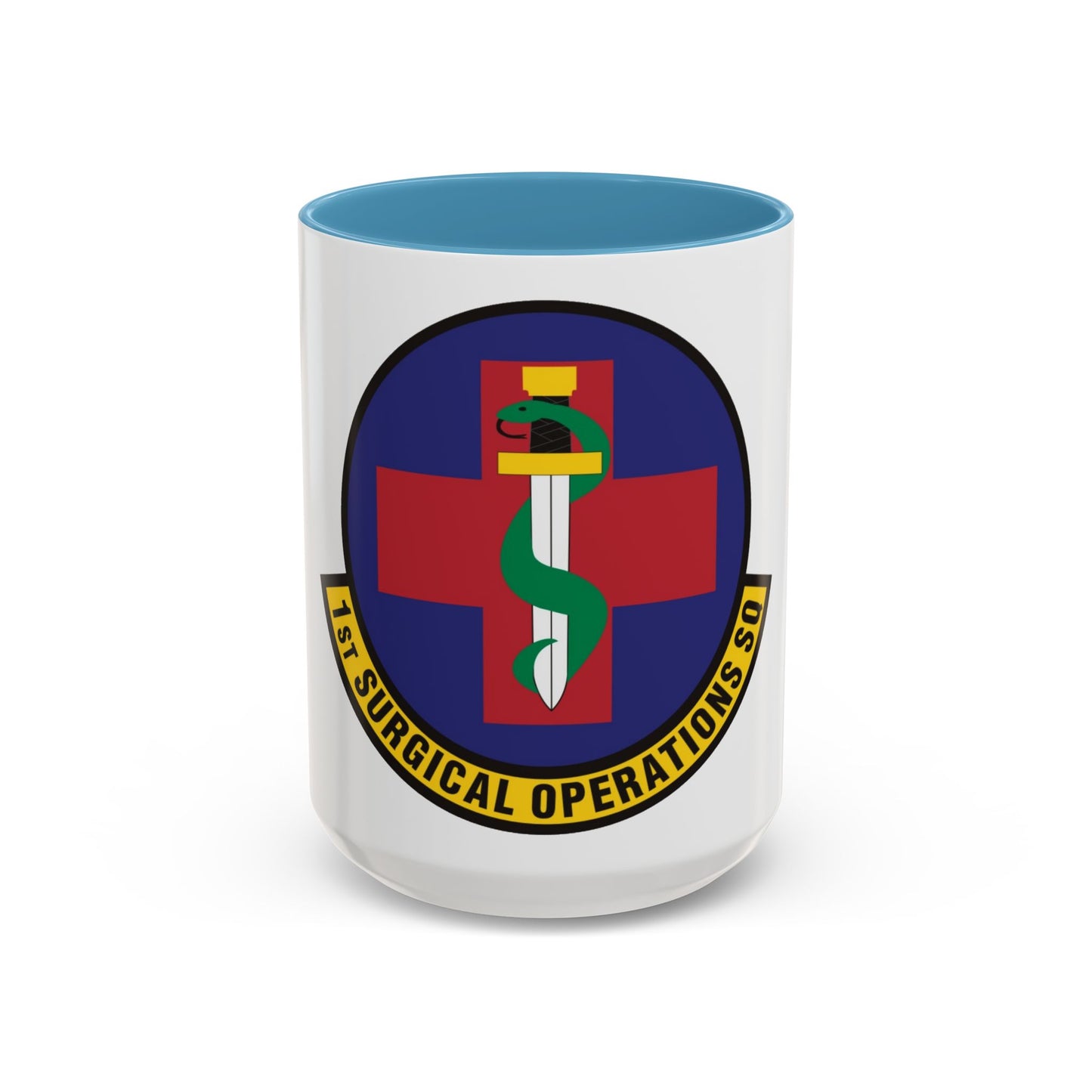 1st Surgical Operations Squadron (U.S. Air Force) Accent Coffee Mug