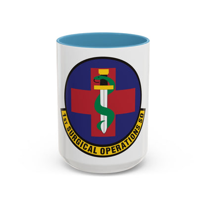 1st Surgical Operations Squadron (U.S. Air Force) Accent Coffee Mug