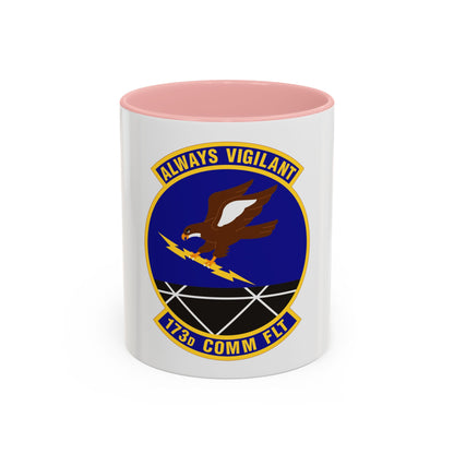 173d Communications Flight (U.S. Air Force) Accent Coffee Mug