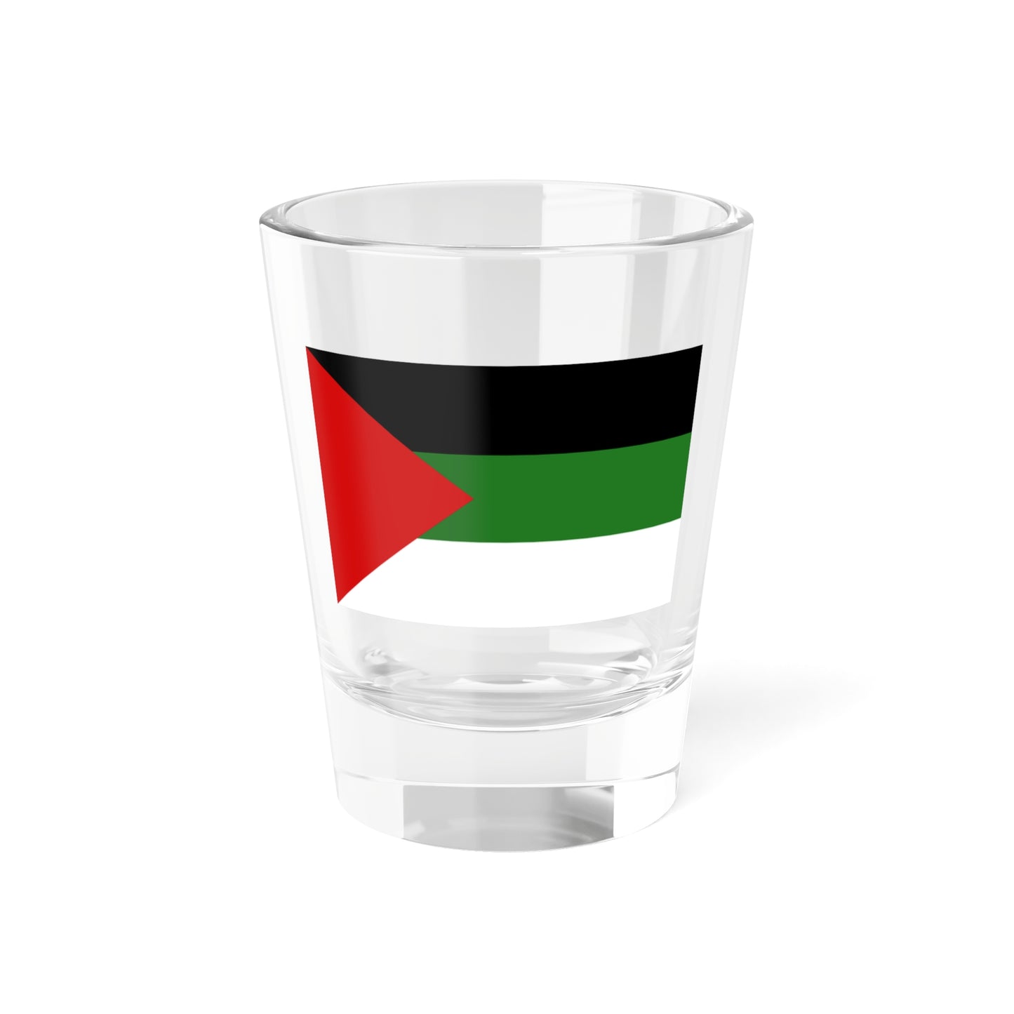 Flag arab revolution (Israel) Shot Glass 1.5oz