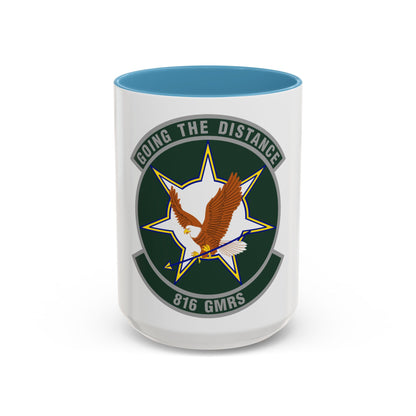 816th Global Mobility Readiness Squadron (U.S. Air Force) Accent Coffee Mug