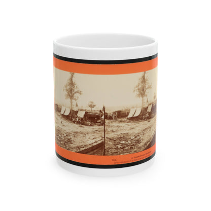 A Confederate Redoubt (U.S. Civil War) White Coffee Mug