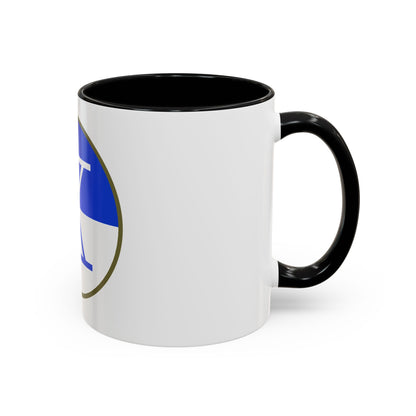 X Corps (U.S. Army) Accent Coffee Mug