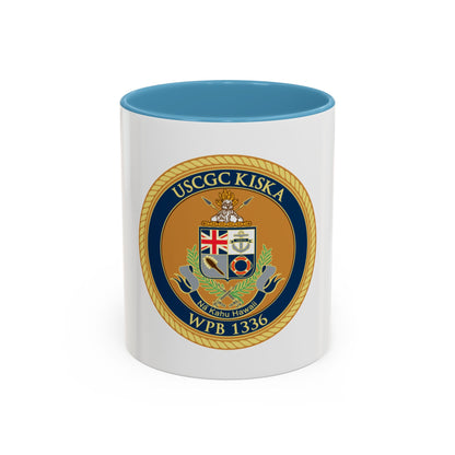 USCGC Kiska WPB 1336 (U.S. Coast Guard) Accent Coffee Mug