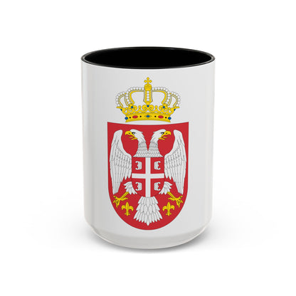 Coat of arms of Serbia small (2004 - 2010) - Accent Coffee Mug