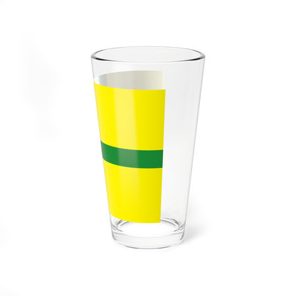 Flag of Gotland (Sweden) Pint Glass 16oz