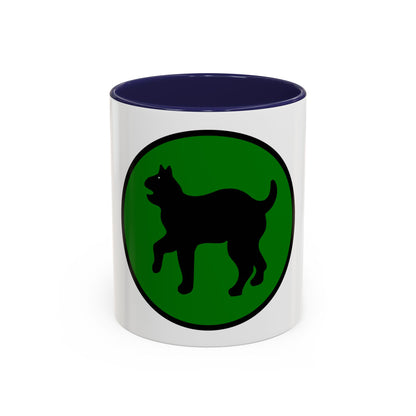 US 81st Infantry Division SSI (U.S. Army) Accent Coffee Mug