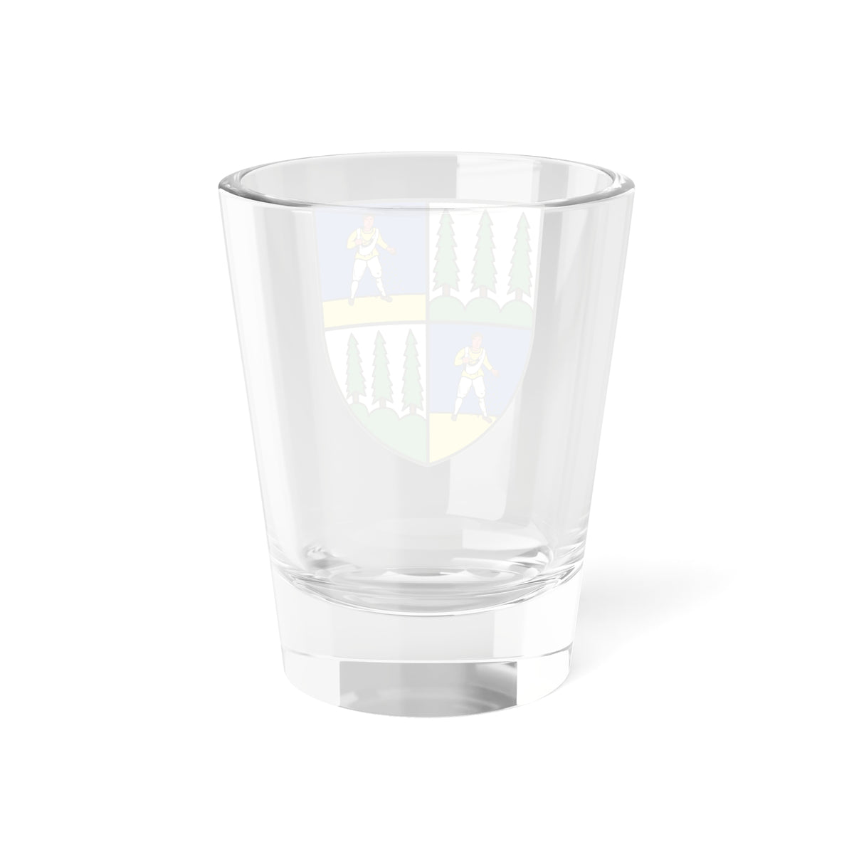 CHE Champéry COA (Switzerland) (Coat of Arms) Shot Glass 1.5oz