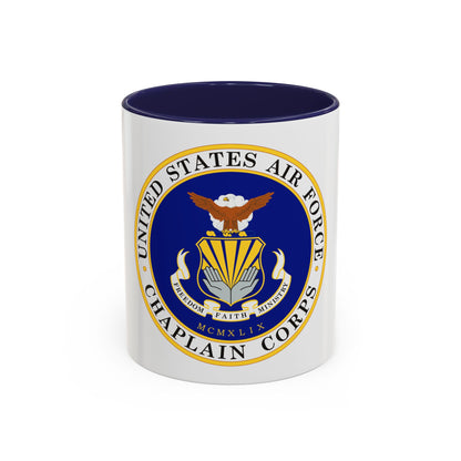Air Force Chaplain Corps (U.S. Air Force) Accent Coffee Mug