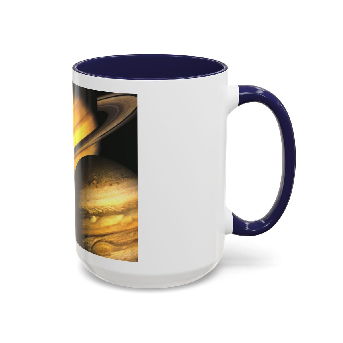 Space - The Solar System - Our Celestial Family (1990) (Map) Accent Coffee Mug
