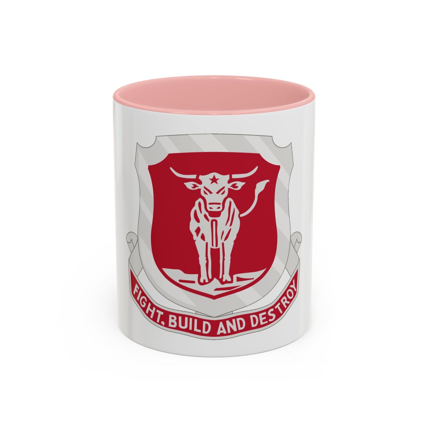39 Engineer Battalion (U.S. Army) Accent Coffee Mug