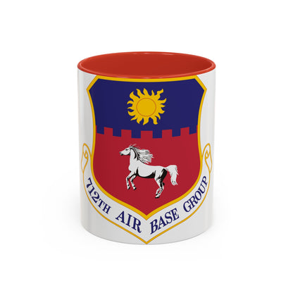 712th Air Base Group (U.S. Air Force) Accent Coffee Mug