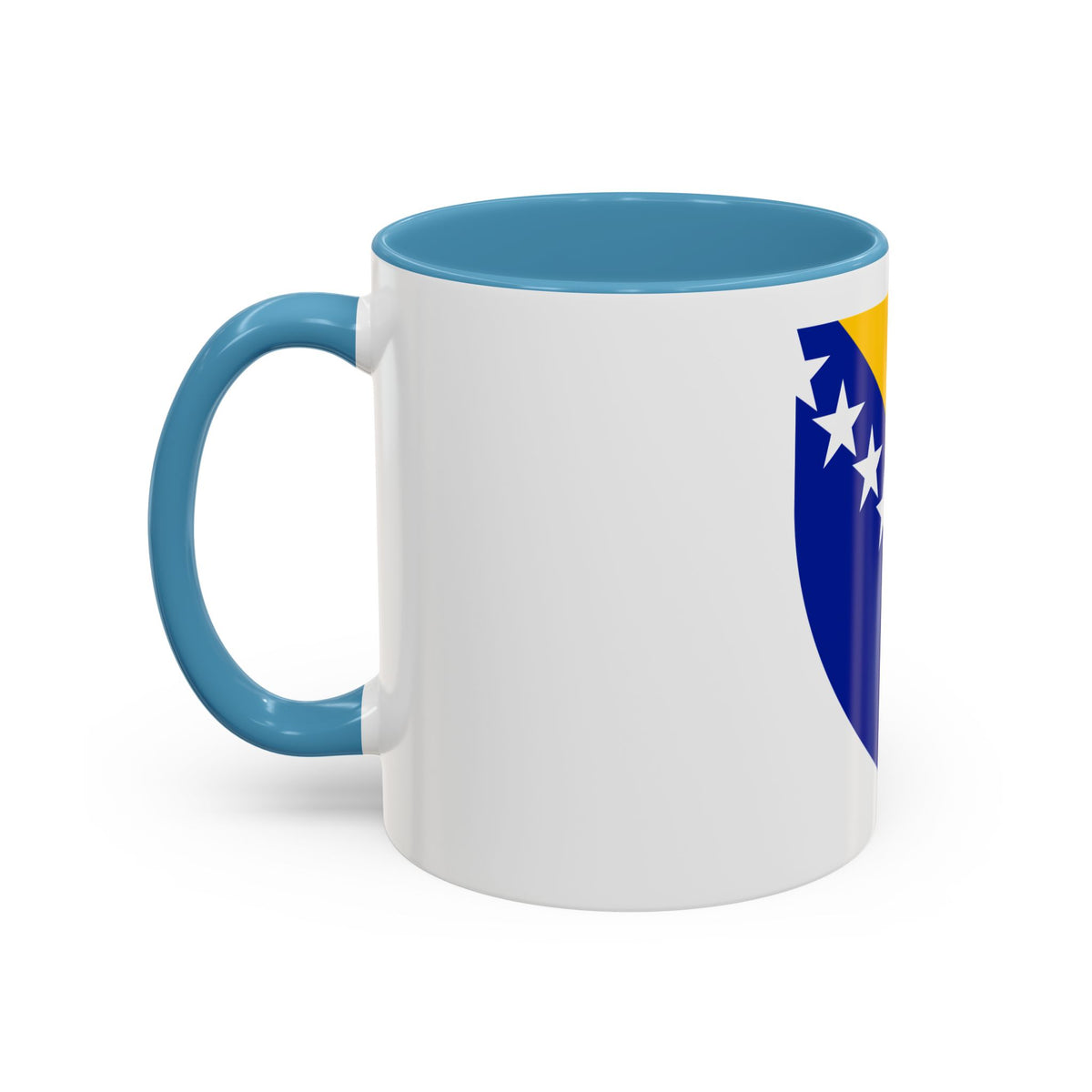 Coat of arms of Bosnia and Herzegovina - Accent Coffee Mug